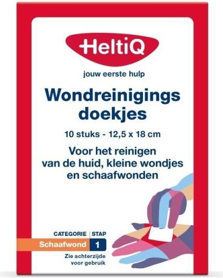 HeltiQ Wondreinigingsdoekjes