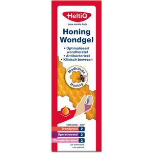 Heltiq - Honing Wondgel - 40% Medicinale Honing - Antibacterieel