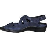 Durea - 7258 - Sandalen - D.Blauw - Nubuck - Rubber Zool