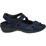 Durea - 7258 - Sandalen - D.Blauw - Nubuck - Rubber Zool
