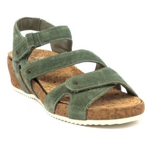 Durea - 7385 - Sandalen - Kaky - Wijdte H