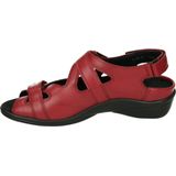 Durea - 7258 Sandalen - Beige - Klittenbandsluiting - Uitneembaar Voetbed