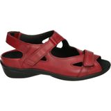 Durea - 7258 Sandalen - Beige - Klittenbandsluiting - Uitneembaar Voetbed