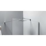 Blinq Lorenzi inloopdouche 100cm Timeless - chroom