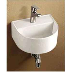 Novara Fontana Keramische Fontein Kraan Gat 32x28x13 cm Wit