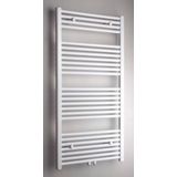 Royal Plaza Sorbus R handdoekradiator 40x140cm 520watt middenaansluiting glans wit 1564325