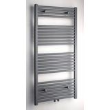 Novara Apollo R radiator 40x180 metallic grijs