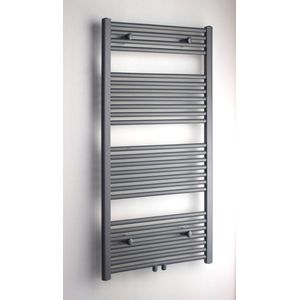 Blinq Altare R handdoekradiator 120 x 50 cm (H X L) grijs metallic