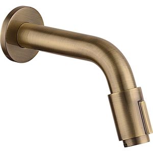 Piccolo fonteinkraan wandmodel 14,5 cm Brons/Messing