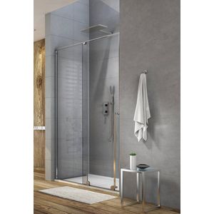 Royal plaza Guard schuifdeur 140x200 cm chroom-helder