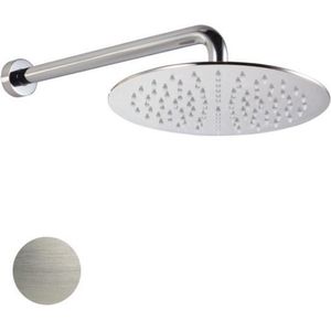 Royal plaza Thetis hoofddouche 25cm douchearm wand geborsteld 01