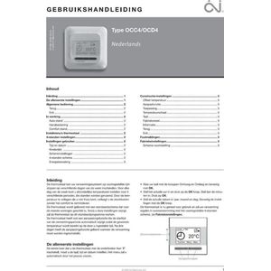 Thermostaat BWS Atlas voor Infraroodpaneel Solo Bedraad Wit