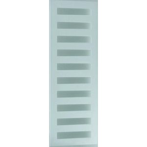 Blinq Arkose radiator 50 x 147 cm 609w wit ral 9016