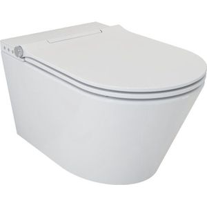 Royal Plaza Juglans Douche WC Randloos met Fohn en Ladydouche Glans Wit 1787660