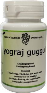 Surya Yograj gugul 60 tabletten