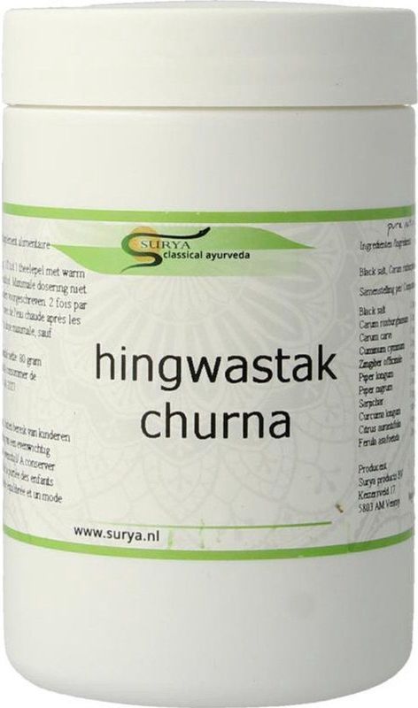 Surya - Hingwastak Churna - Kruidenpreparaat - 100 Gram