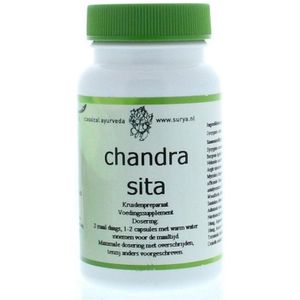 Surya Chandra Sita - Kruidenpreparaat - Voedingssupplement - 16 mg per Dagdosering