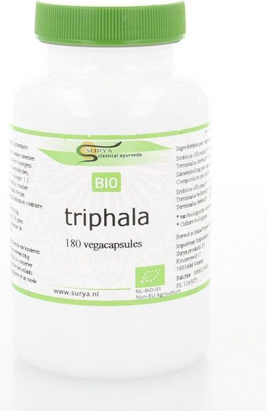 Surya - Bio Triphala - Kruidenpreparaat - 120 Vegacapsules