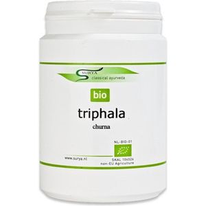 Surya - Bio Triphala Churna - Kruidenpreparaat - Ondersteunt Spijsvertering