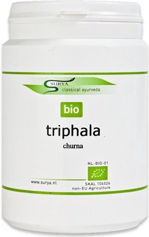Surya - Bio Triphala Churna - Kruidenpreparaat - Ondersteunt Spijsvertering