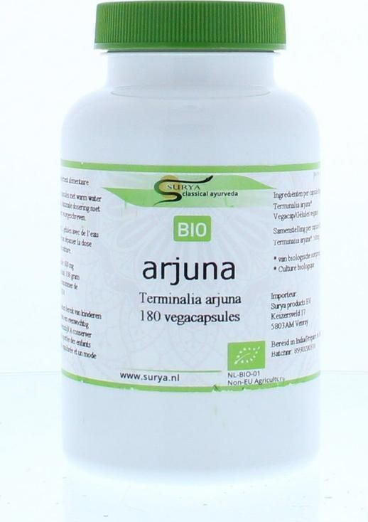 Surya - Bio Arjuna - Kruidenpreparaat - 2000 mg - 120 Capsules