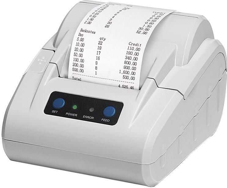 Safescan TP-230 - Thermische Printer - Grijs - Materiaal: Kunststof
