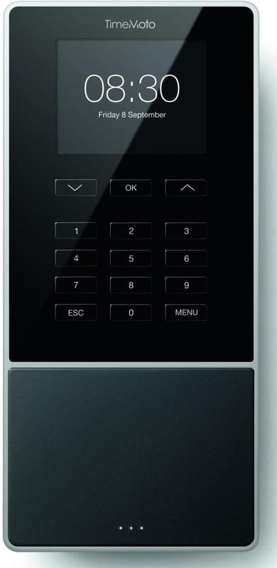 TimeMoto - TM-616 - Tijdregistratiesysteem - Zwart - Inclusief 25 RFID-kaarten