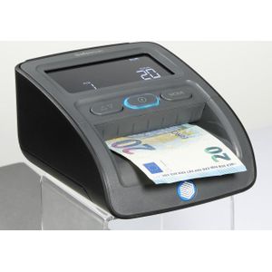 Geldscheinprüfer Safescan® 155-S, zentralbankgetestet, 6 Währungen, 7 Sicherheitsmerkmale, Additionsfunktion, 3,8″ LC-Display, USB/MicroSD, inkl. Akku