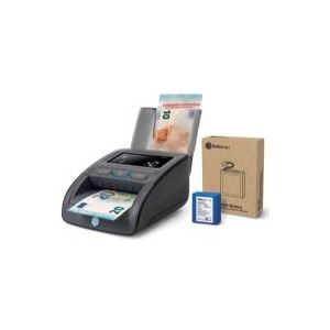 Safescan - Detektor de tragbarer Falschgelddetektor 155-S komplett zur schnellen Prüfung von Banknoten - Falschgelddetektor mit 7-Punkt de-Erkennung