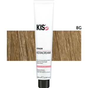 KIS - Color - KeraCream Color - 8-G Licht Goudblond - 100 ml
