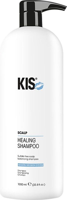 Kis - Kerascalp Healing Shampoo - 1000ml - Romige Kalmerende Shampoo - Plantenextracten en Vitamines