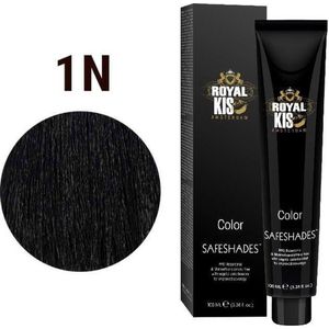 Royal Kis - Color Safeshades - Haarkleuring - 1N - 100ml