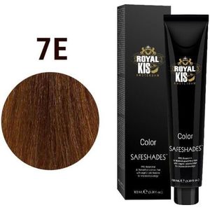Royal Kis - Color Safeshades - Haarkleuring - 7E - 100ml