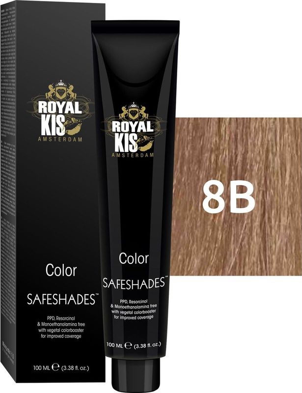 Royal Kis - Color Safeshades - Haarkleur - Bruin - 8B