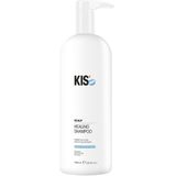 KIS Kerascalp Healing Shampoo-1000 ml - Normale shampoo vrouwen - Voor Alle haartypes