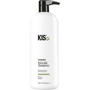 KIS Keraclean Volume Shampoo-1000 ml met pomp - Normale shampoo vrouwen - Voor Alle haartypes - 1000 ml met pomp