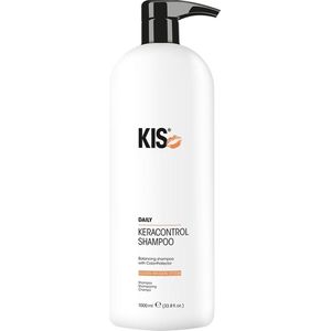 Kis Keracontrol Shampoo-1000 ml met pomp - Normale shampoo vrouwen - Voor Alle haartypes - 1000 ml met pomp