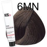 KIS - KeraCream Color - Haarverf - 6MN Donker Mat Blond - Intensieve Kleurcrème