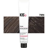 KIS KeraCream Color - Permanente Haarkleurcrème - 100 ml - 7 MN - Hoge Dekking - Intensieve Haarkleur