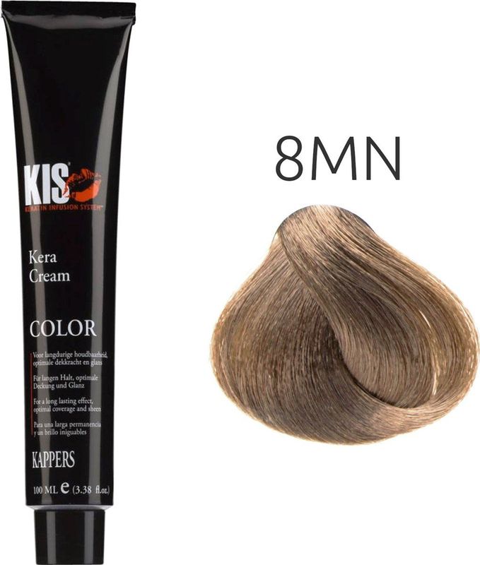 KIS - KeraCream Color - Haarkleur - Intensief - 100% Grijsdekking