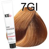 KIS - KeraCream Color - Haarverf - Middel Goudblond Intensief - 100% Grijsdekking