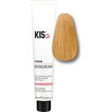 KIS - KeraCream Color - Haarverf - Licht Goudblond Intensief - 100% Grijsdekking