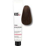 KIS - KeraCream Color - Haarverf - 4G Middel Goudbruin - 100ml