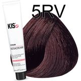 KIS - KeraCream Color - Haarverf - 5RV Donker Rood Violet