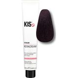 KIS - KeraCream Color - Haarverf - Donker Cassis - Permanente Kleurcrème