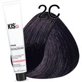 KIS - KeraCream Color - Haarverf - Donker Cassis - Permanente Kleurcrème