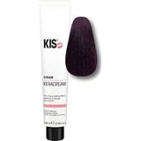 KIS - KeraCream Color - Permanente Haarkleurcrème - 100 ml - 4C - Hoge Dekking - Intensieve Haarverf