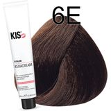 KIS - KeraCream Color - Haarverf - 6E Donkerblond Espresso - Permanente Kleurcrème