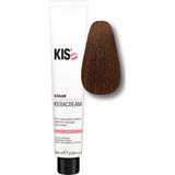KIS - KeraCream Color - Haarverf - 6E Donkerblond Espresso - Permanente Kleurcrème