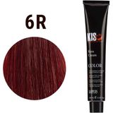 KIS - KeraCream Color - Haarverf - 6R Rood - Intensieve Kleurcrème